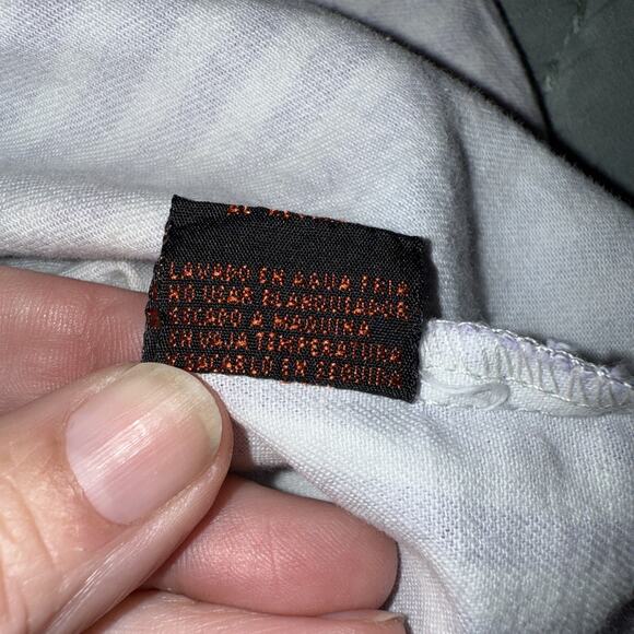 PB & Co. Men’s 90’s Striped Rugby Shirt Sz M 1/2 Zip corduroy collar Preppy Frat - Picture 14 of 15